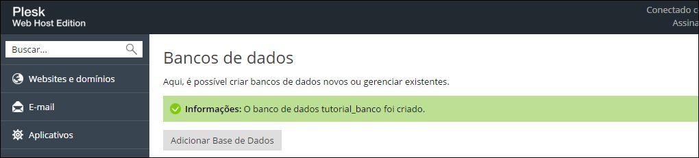 banco ms sql plesk