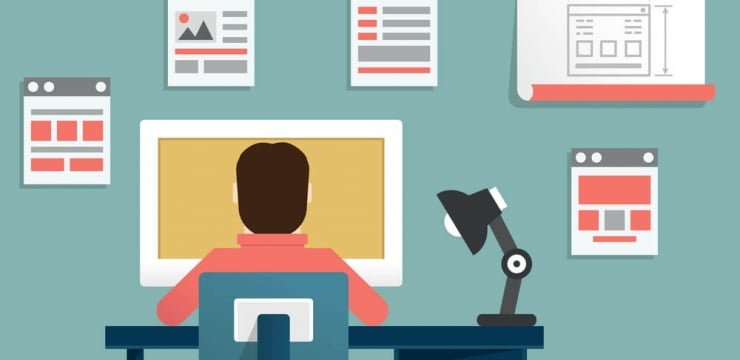 Homem usa computador | Qual a importância de um blog?