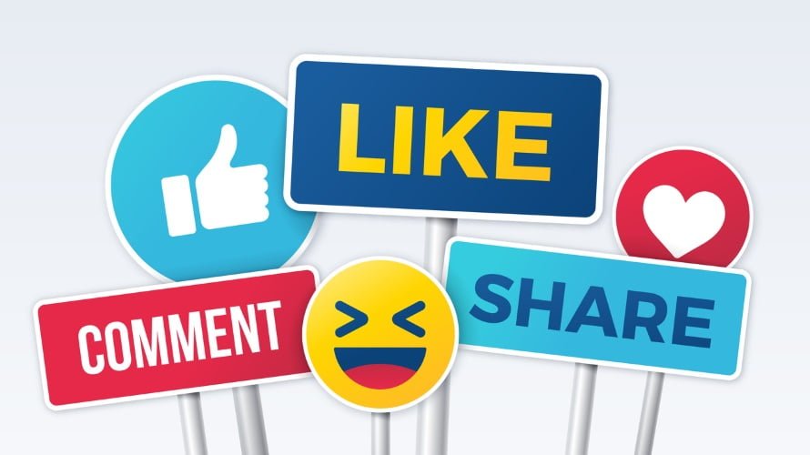 Ícones de reações do Facebook | Como funciona o algoritmo do Facebook?