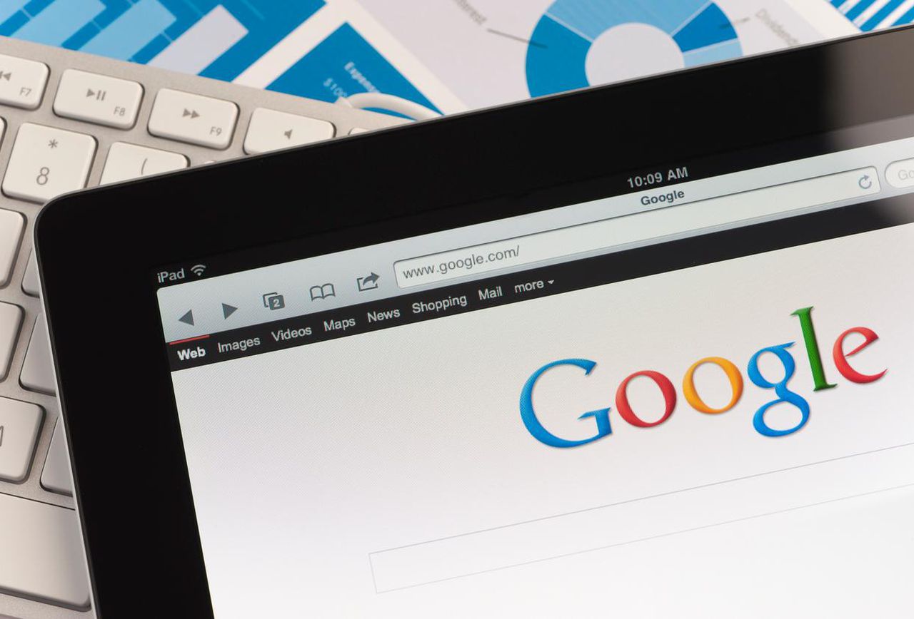 Computador aba pesquisa Google