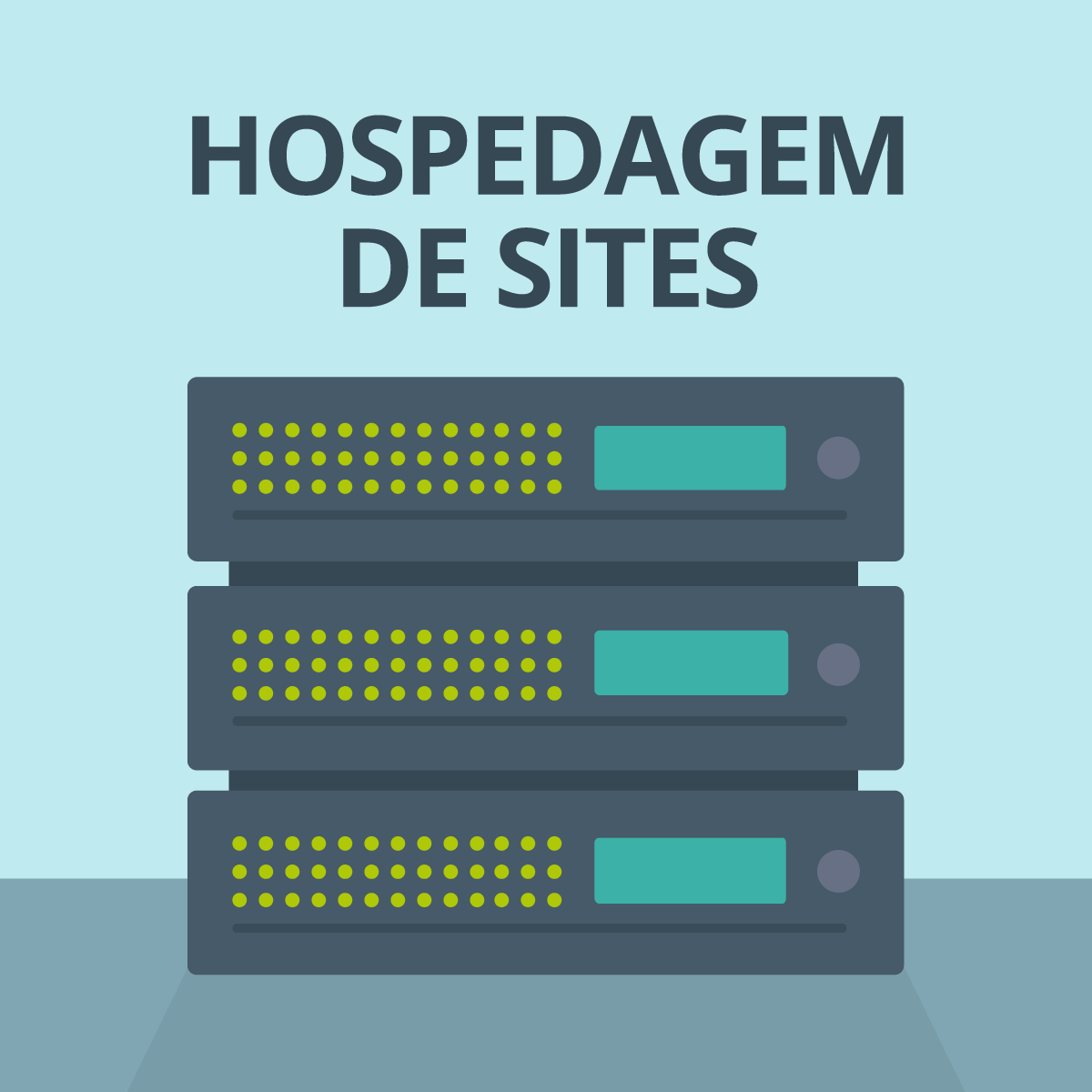 Ilustração de Hospedagem de Sites | Como ganhar dinheiro revendendo planos de hospedagem?